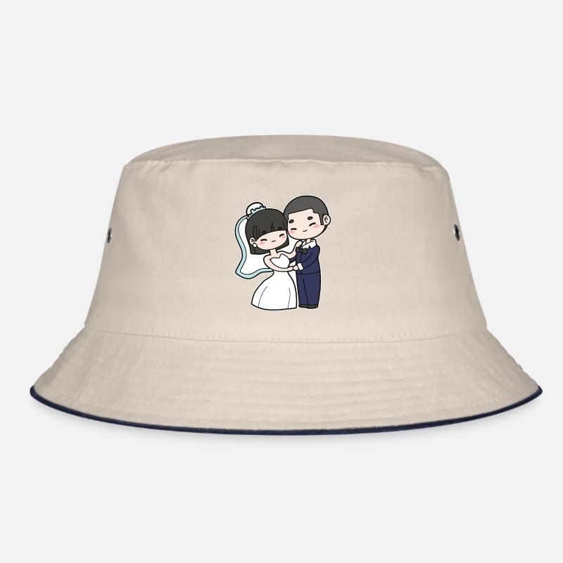 Wedding couple Bucket Hat