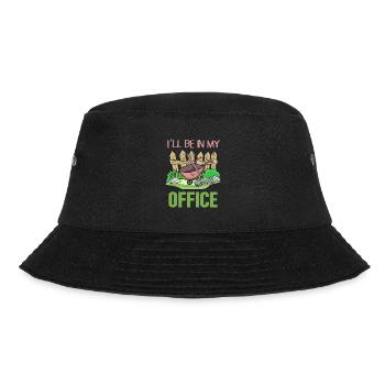 Garden Gardening Gardener - Bucket Hat - black - Front - Lela (165cm)