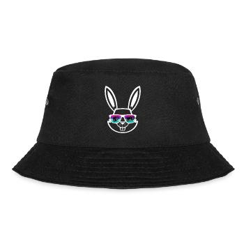 Rapmusk Cool Rabbit Hip Hop - Bucket Hat - black - Front - Lela (165cm)