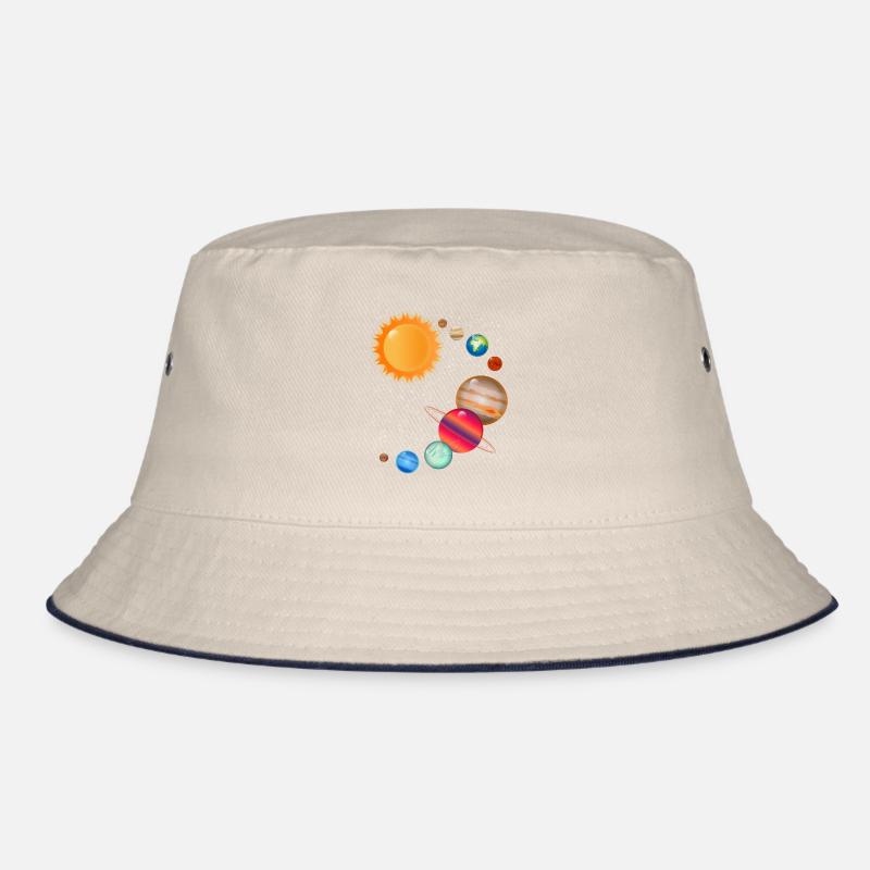 Solar System Planets Astronaut Astrology Space Bucket Hat