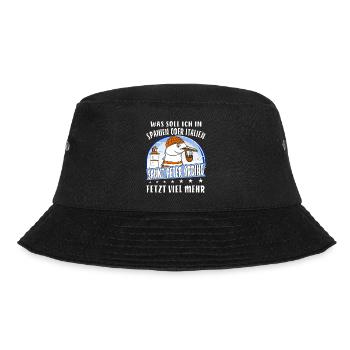 SANKT PETER ORDING - Bucket Hat - Schwarz - Vorne - Lela (165cm)