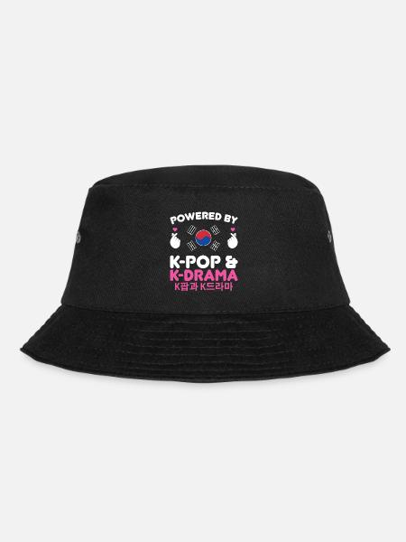 K-Pop &K-Drama K-Pop Cadeau - Bob - noir