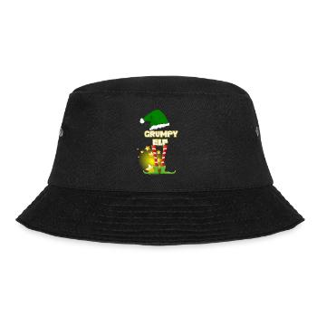 Weihnachten Weihnachten Weihnachten Weihnachten - Bucket Hat - Schwarz - Vorne - Lela (165cm)