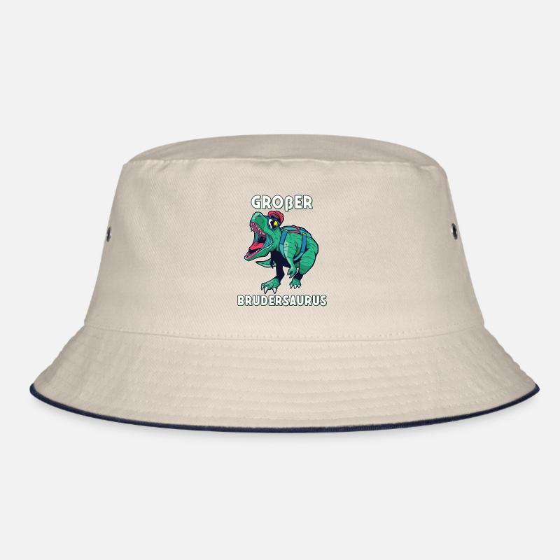 Großer Brudersaurus 2021 Bruder Dino ich werde Bucket Hat