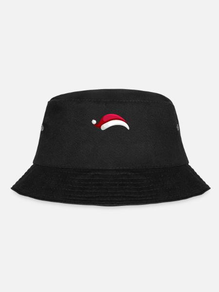 Nikolaus Mütze - Bucket Hat - Schwarz