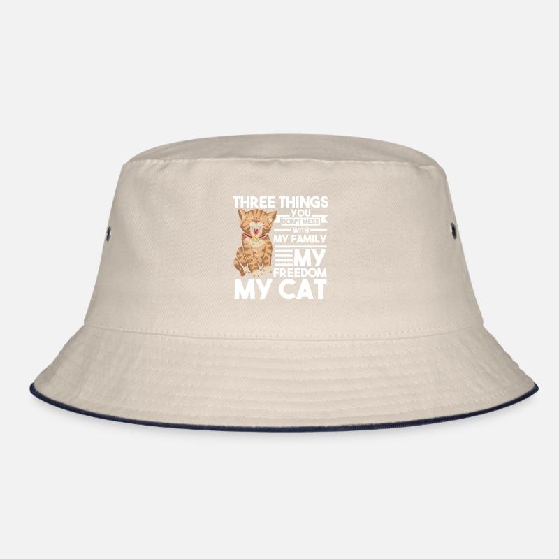 Katze Katze Geschenk Bucket Hat