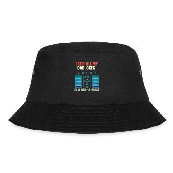 I Keep All My Dad Jokes In A Dad-A-Base Vintage - Bob - noir - Devant - Lela (165cm)