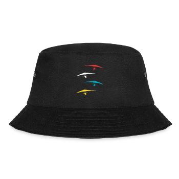 Hang gliders Delta gliders Aviation - Bucket Hat - black - Front - Lela (165cm)