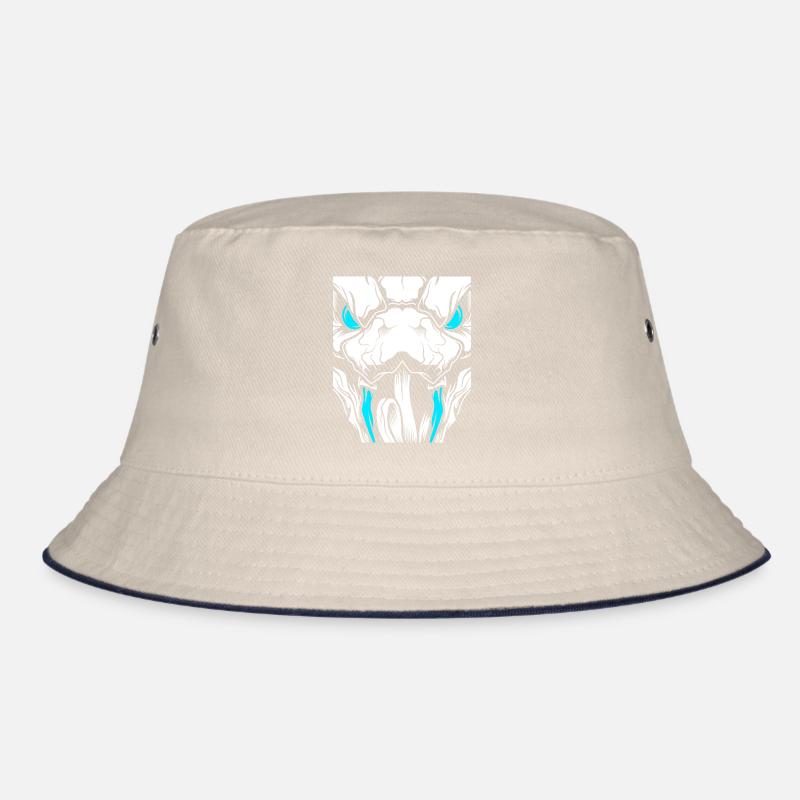Skull Snake Halloween Bucket Hat
