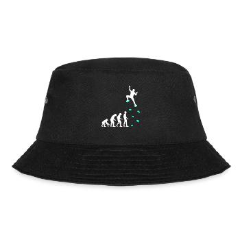 Klettern Evolution Klettergriffe Kletterwand - Bucket Hat - Schwarz - Vorne - Lela (165cm)