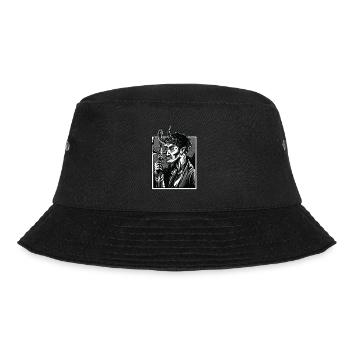 Occult Gothic Grunge Satan 666 Dark Art - Bob - noir - Devant - Lela (165cm)