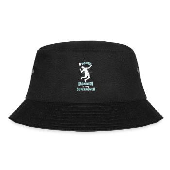 Badminton Badminton Badminton Racket Sport - Bucket Hat - black - Front - Lela (165cm)