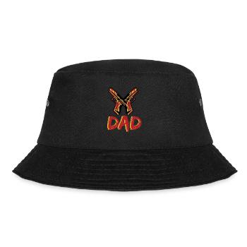 Gunaholic Guns Lover & Pro Gun Laws Shooting Range - Bucket Hat - Schwarz - Vorne - Lela (165cm)