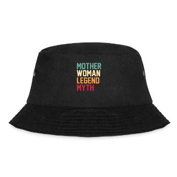 Mama Mutter Mami Muttertag - Bucket Hat - Schwarz - Vorne - Lela (165cm)