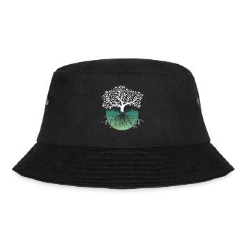 Yggdrasil Viking Tree of Life - Bucket Hat - black - Front - Lela (165cm)