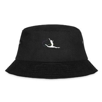 Damen Rhythmische Sportgymnastik für Gymnastinnen - Bucket Hat - Schwarz - Vorne - Lela (165cm)