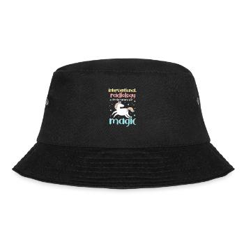 Radiology Radiologist Röntgen Rad Tech Gift - Bucket Hat - black - Front - Lela (165cm)
