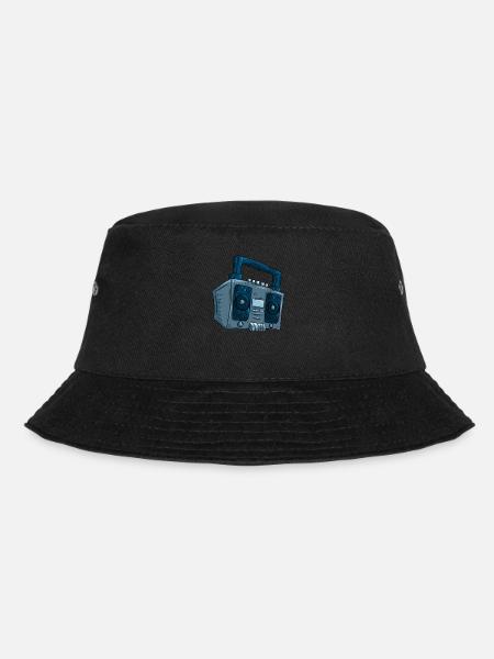 Radio Hip Hop - Bucket Hat - Schwarz