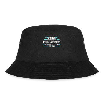 Computer Programmer Computer Science Gift - Bucket Hat - black - Front - Lela (165cm)