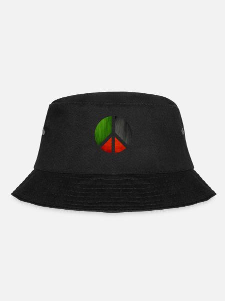 Palestine Peace Fun Cadeau - Bob - noir