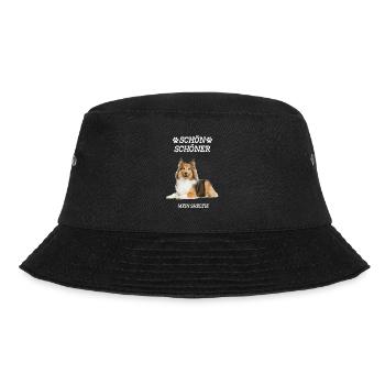 Schön Schöner Mein Sheltie - Bucket Hat - Schwarz - Vorne - Lela (165cm)