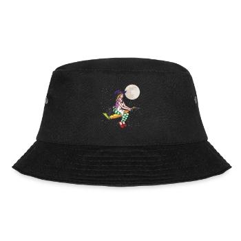 Halloween Witch Vacuum Cleaner Mother - Bucket Hat - black - Front - Lela (165cm)