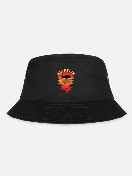 Zeppelin - Bucket Hat - Schwarz