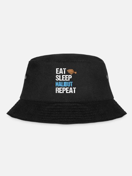 Heilbutt - Bucket Hat - Schwarz