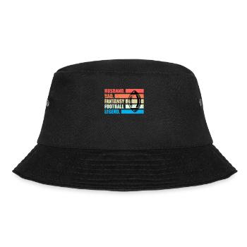 Fantasy Football Husband Dad Fantasy Football - Bucket Hat - black - Front - Lela (165cm)
