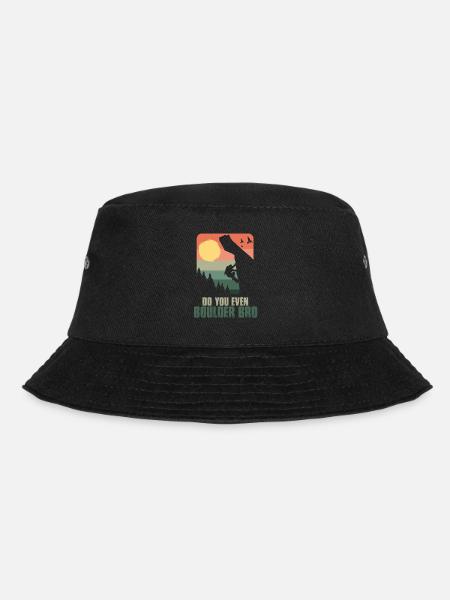 Bouldern - Bucket Hat - Schwarz