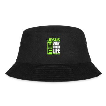 Jesus Christ Christ Christian Religion Gift - Bucket Hat - black - Front - Lela (165cm)
