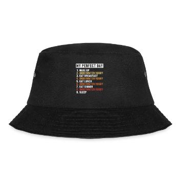 Underwater Rugby Perfect Day Wassersport - Bucket Hat - Schwarz - Vorne - Lela (165cm)