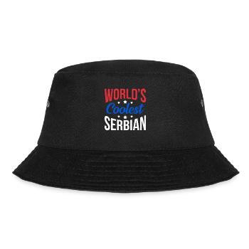 Serbia - Bucket Hat - black - Front - Lela (165cm)