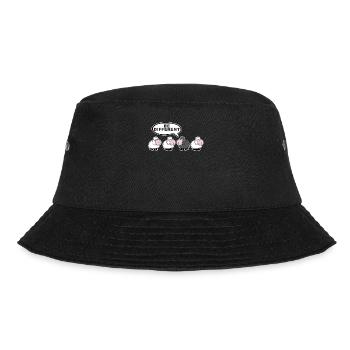 Be different black sheep T-shirt - Bucket Hat - black - Front - Lela (165cm)
