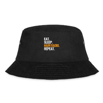 Amateurfunker Amateurfunk Radio Ham Amateur Radio - Bucket Hat - black - Front - Lela (165cm)
