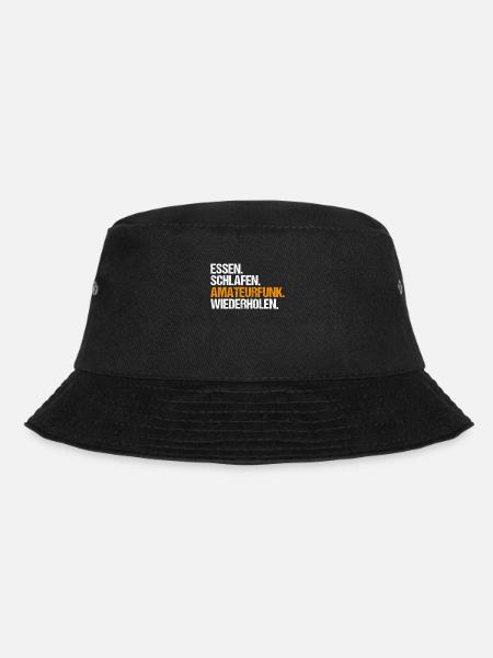 Amateurfunker Amateurfunk Radio Ham Amateur Radio - Bucket Hat - Schwarz