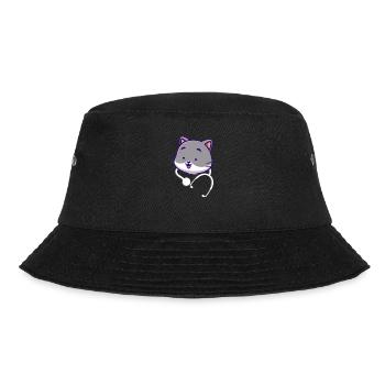 Stethoskop niedlich - Bucket Hat - Schwarz - Vorne - Lela (165cm)
