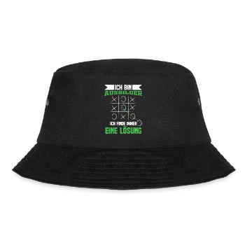 Beruf - Ausbilder lustiger Spruch für Job - Bucket Hat - Schwarz - Vorne - Lela (165cm)