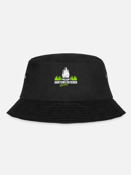 Gartenbahn Flüsterer Eisenbahn Garten Gartenbahner - Bucket Hat - Schwarz