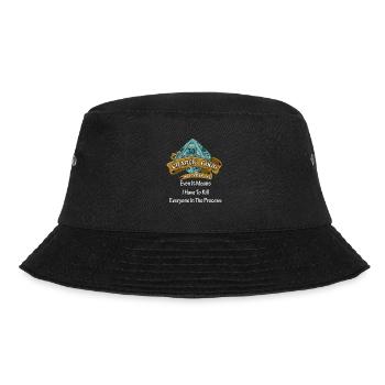 Rollenspiel RPG Roleplay Pen & Paper - Bucket Hat - Schwarz - Vorne - Lela (165cm)