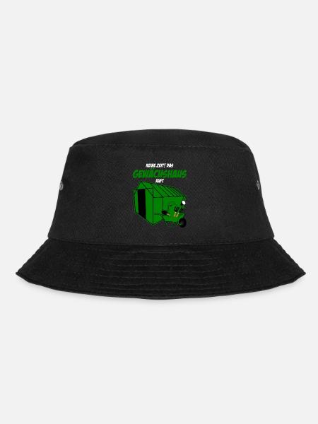Gewächshaus Galabau Spruch Gärtner - Bucket Hat - Schwarz