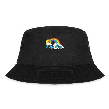 Cute Cloud - I hate people - Bucket Hat - black - Front - Lela (165cm)