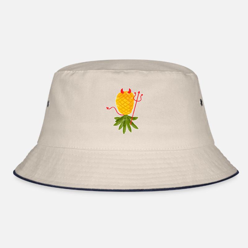 Satan Ananas Teufel Bucket Hat