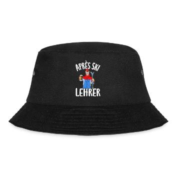 Après Ski Lehrer Skifahrer Après-ski Party Skiing - Bucket Hat - Schwarz - Vorne - Lela (165cm)