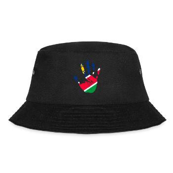 Namibia - Bucket Hat - Schwarz - Vorne - Lela (165cm)