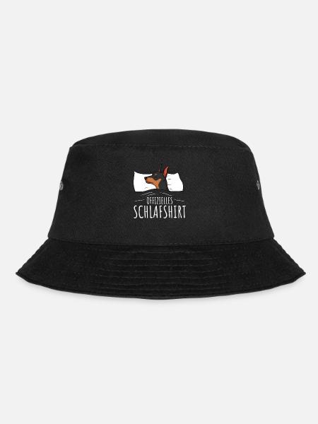 Offizielles Schlafshirt Zwergpinscher - Bucket Hat - Schwarz