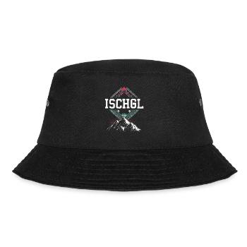 Ischgl Alpen Österreich - Bucket Hat - Schwarz - Vorne - Lela (165cm)