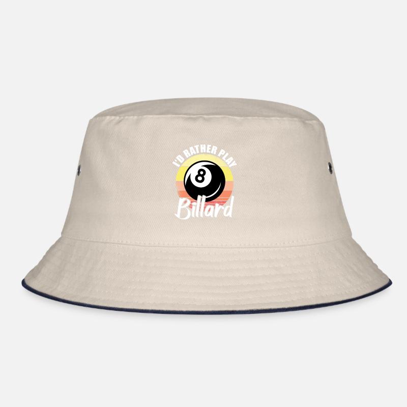 Billiards 8-ball Bucket Hat