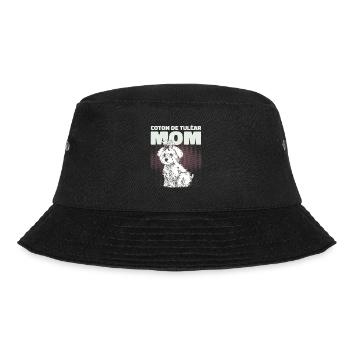 Coton de Tuléar Maman Chien Chien Propriétaire Cadeau - Bob - noir - Devant - Lela (165cm)
