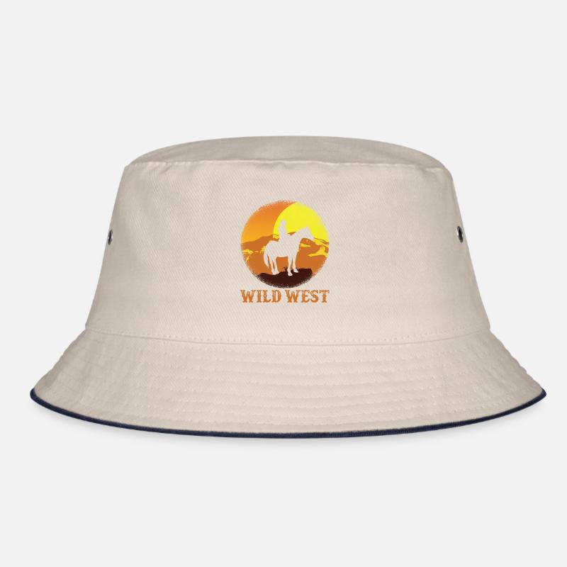 Wild West Cowboy Bucket Hat